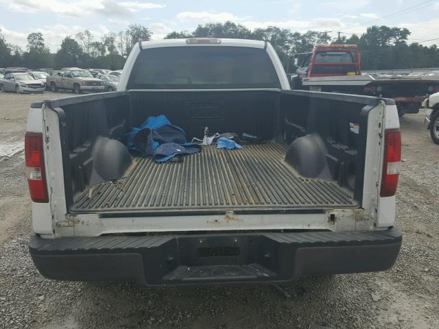 1FTRF12238KB80374 - 2008 FORD F150 Biały zdjęcie 6