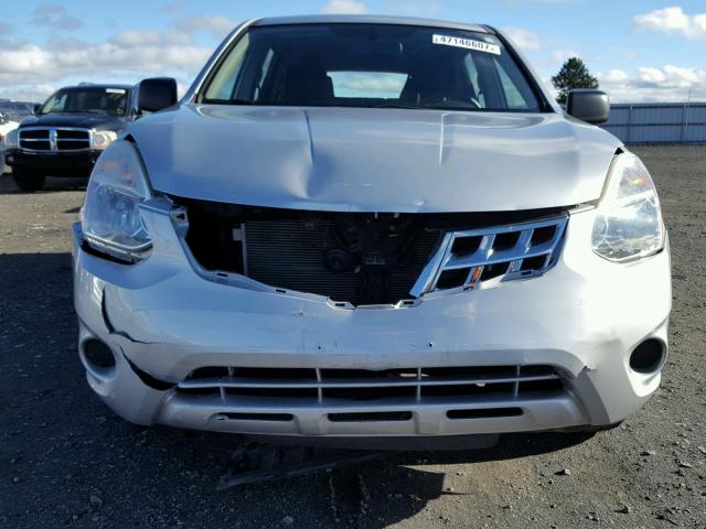 JN8AS5MV4BW272833 - 2011 NISSAN ROGUE S SILVER photo 9