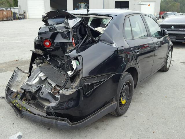 3VWJM71KX9M169919 - 2009 VOLKSWAGEN JETTA S 黑色 照片 4