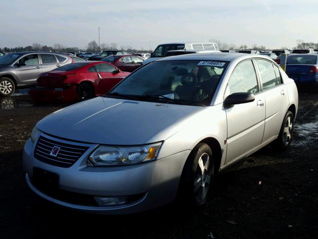 1G8AL55F06Z189527 - 2006 SATURN ION LEVEL SILVER photo 2