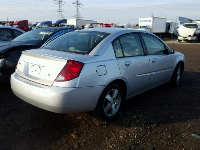 1G8AL55F06Z189527 - 2006 SATURN ION LEVEL SILVER photo 4