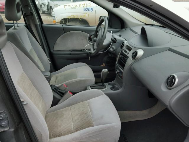 1G8AL55F06Z189527 - 2006 SATURN ION LEVEL SILVER photo 5