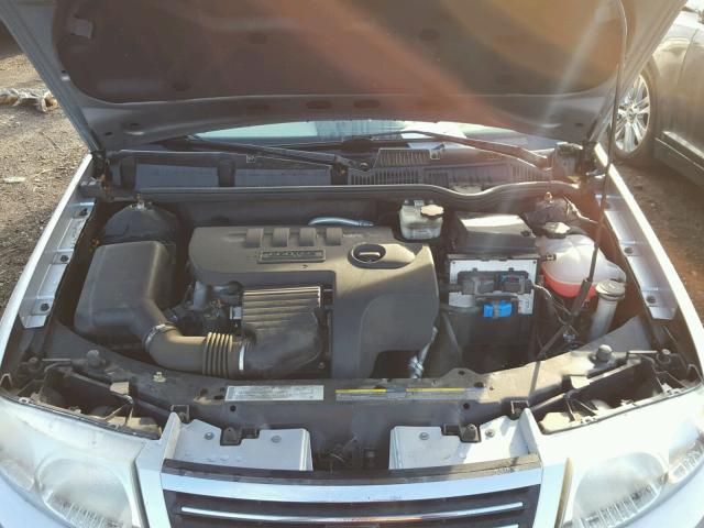 1G8AL55F06Z189527 - 2006 SATURN ION LEVEL SILVER photo 7