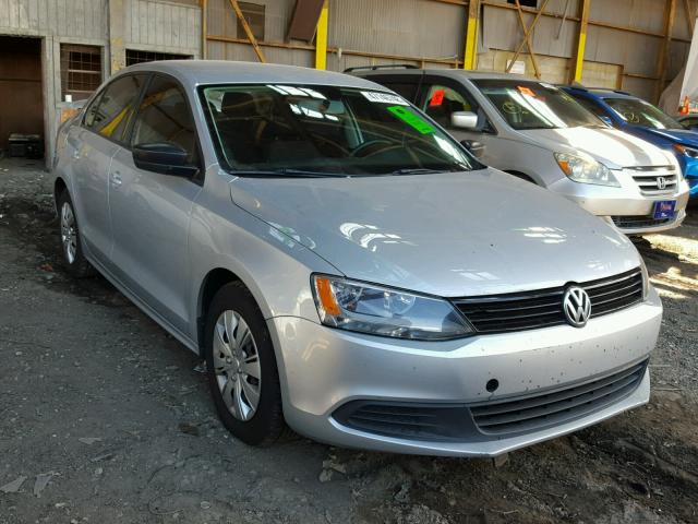 3VW1K7AJ2DM201803 - 2013 VOLKSWAGEN JETTA BASE SILVER photo 1