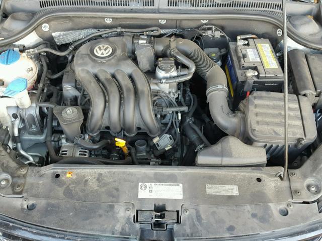 3VW1K7AJ2DM201803 - 2013 VOLKSWAGEN JETTA BASE SILVER photo 7