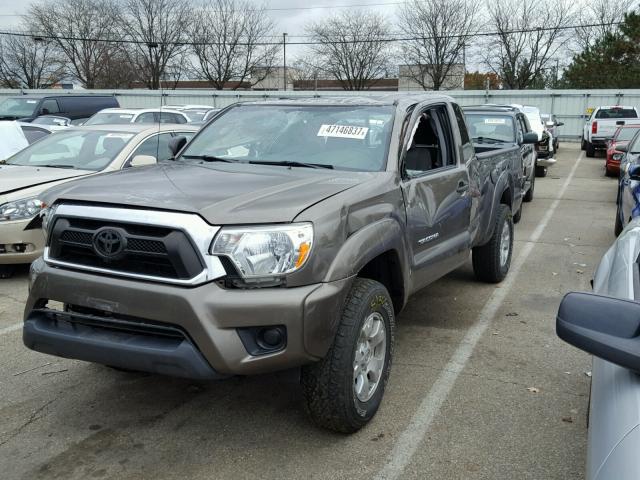 5TFUX4EN1DX019968 - 2013 TOYOTA TACOMA ACC TAN photo 2