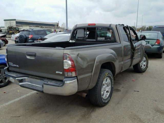 5TFUX4EN1DX019968 - 2013 TOYOTA TACOMA ACC TAN photo 4
