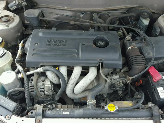 1Y1SK52821Z420256 - 2001 CHEVROLET GEO PRIZM 金色 照片 7