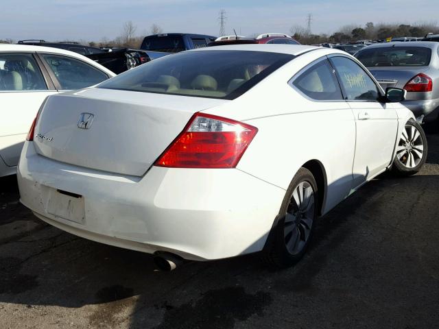 1HGCS1B30AA017494 - 2010 HONDA ACCORD LX WHITE photo 4