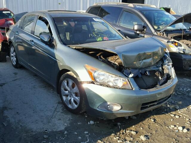 1HGCP26818A162230 - 2008 HONDA ACCORD EXL GREEN photo 1