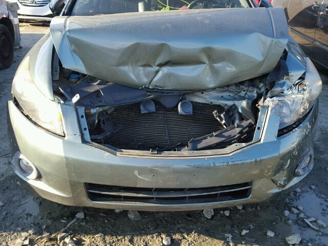 1HGCP26818A162230 - 2008 HONDA ACCORD EXL GREEN photo 7