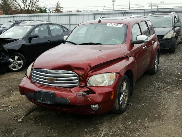 3GNCA23D68S661354 - 2008 CHEVROLET HHR LT MAROON photo 2