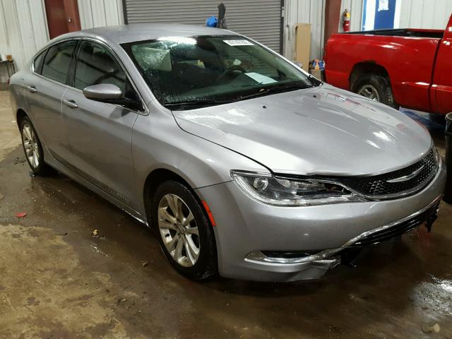 1C3CCCAB9FN688070 - 2015 CHRYSLER 200 LIMITE SILVER photo 1