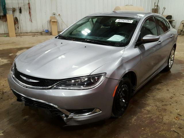 1C3CCCAB9FN688070 - 2015 CHRYSLER 200 LIMITE SILVER photo 2