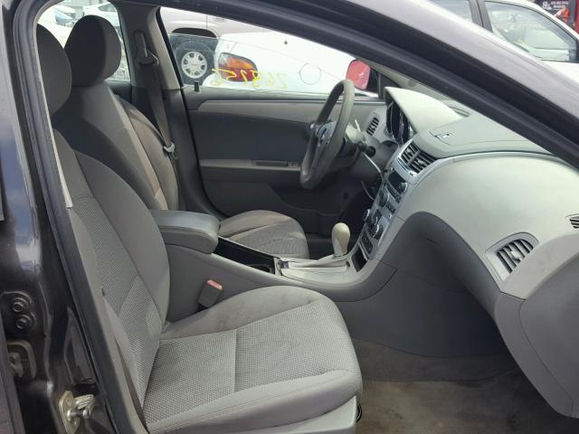 1G1ZC5E07AF211689 - 2010 CHEVROLET MALIBU 1LT გრაფიტი ფოტო 5