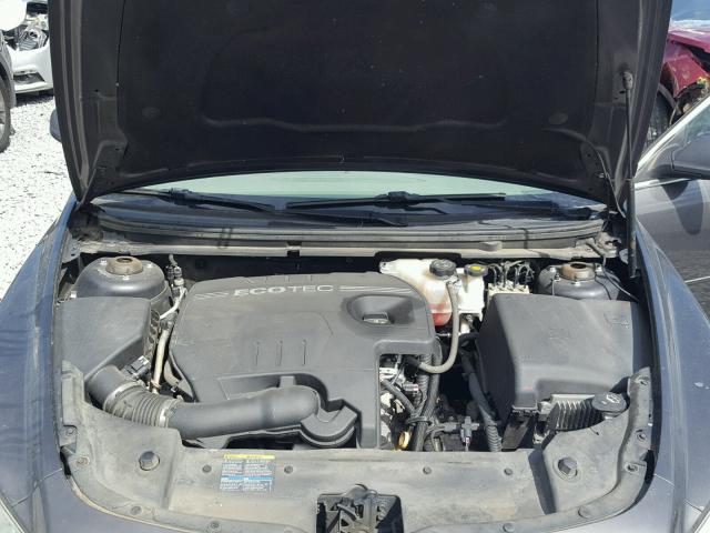 1G1ZC5E07AF211689 - 2010 CHEVROLET MALIBU 1LT გრაფიტი ფოტო 7