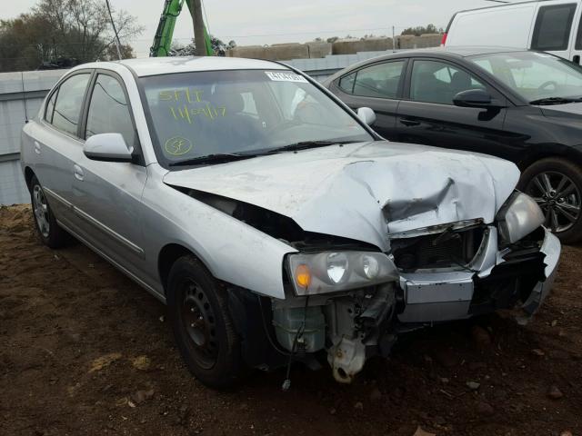 KMHDN46D94U864267 - 2004 HYUNDAI ELANTRA GL SILVER photo 1