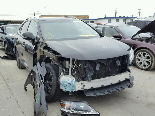 2T2BK1BA5EC242502 - 2014 LEXUS RX 350 BLACK photo 1