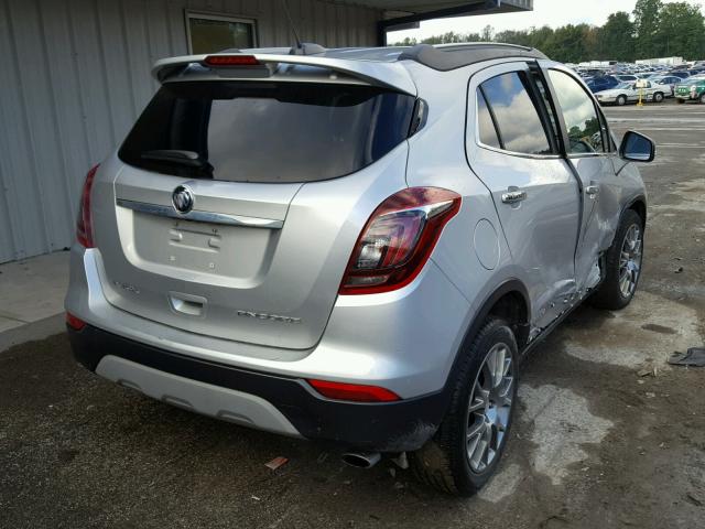 KL4CJ1SB7HB141818 - 2017 BUICK ENCORE SPO SILVER photo 4