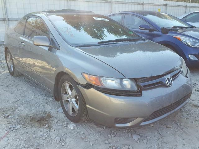 2HGFG12888H577110 - 2008 HONDA CIVIC EX CHARCOAL photo 1