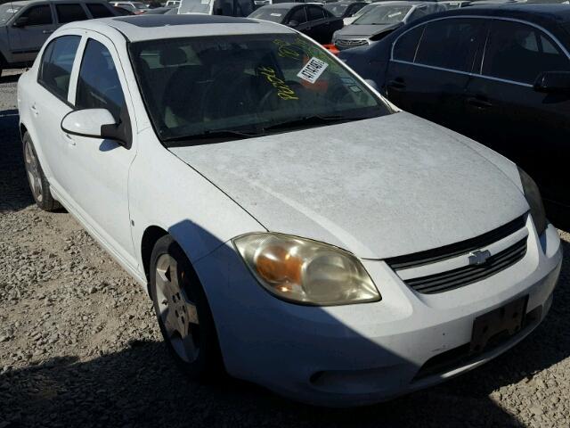 1G1AM58BX87143240 - 2008 CHEVROLET COBALT SPO WHITE photo 1