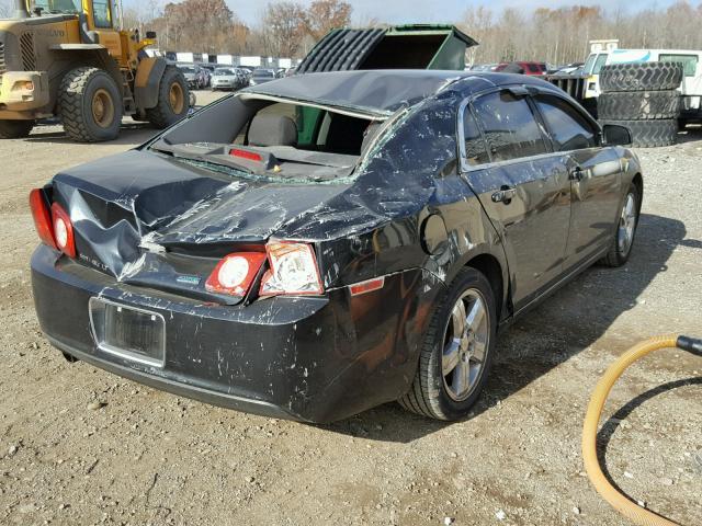 1G1ZC5E0XAF164481 - 2010 CHEVROLET MALIBU 1LT BLACK photo 4