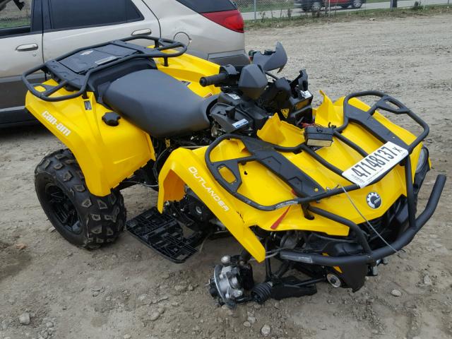 3JBLKAT2XHJ000014 - 2017 CAN-AM OUTLANDER YELLOW photo 1