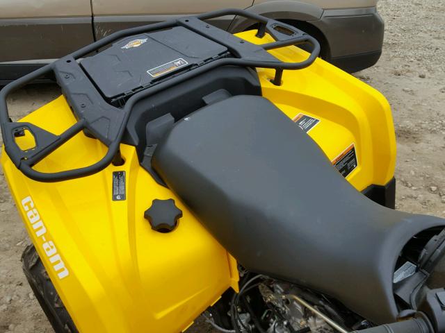 3JBLKAT2XHJ000014 - 2017 CAN-AM OUTLANDER YELLOW photo 6