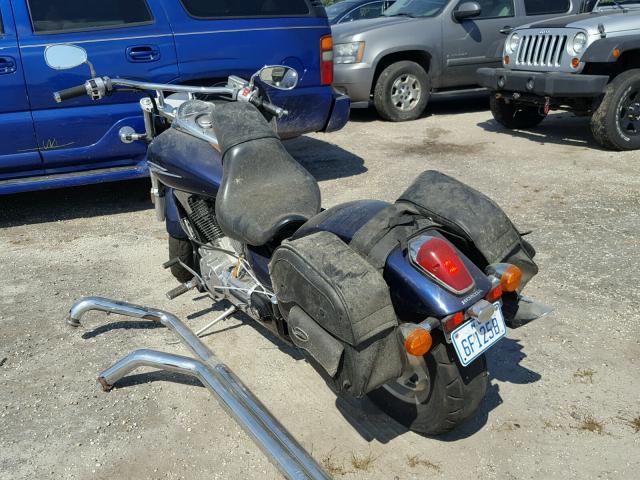 1HFSC55027A305421 - 2007 HONDA VTX1300 C PURPLE photo 3