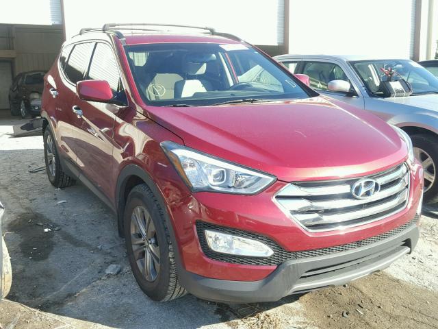 5XYZU3LB4DG115338 - 2013 HYUNDAI SANTA FE S MAROON photo 1