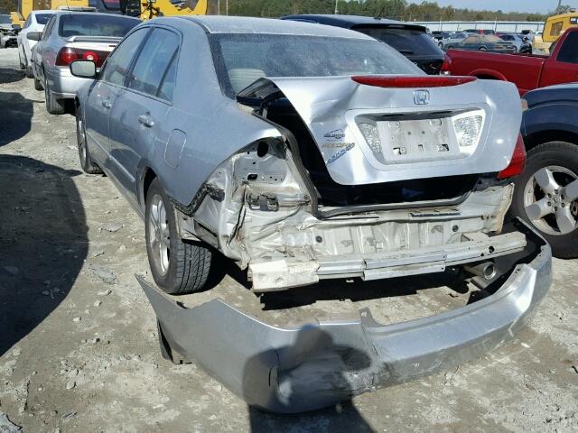 1HGCM56796A144556 - 2006 HONDA ACCORD EX SILVER photo 3