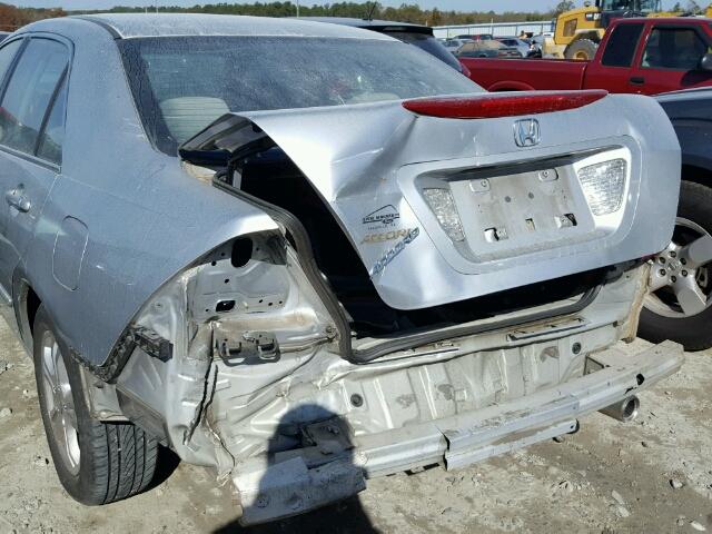 1HGCM56796A144556 - 2006 HONDA ACCORD EX SILVER photo 9