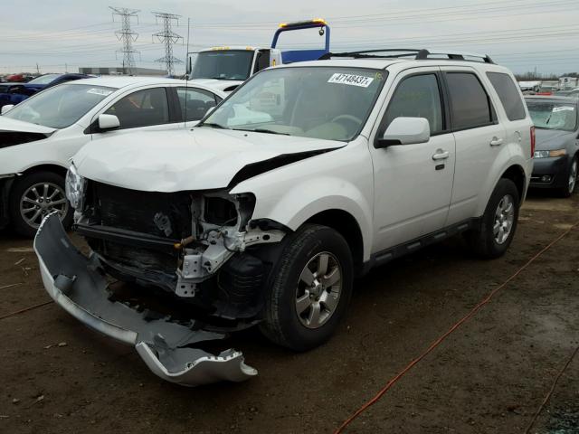 1FMCU0E7XBKB00178 - 2011 FORD ESCAPE LIM WHITE photo 2