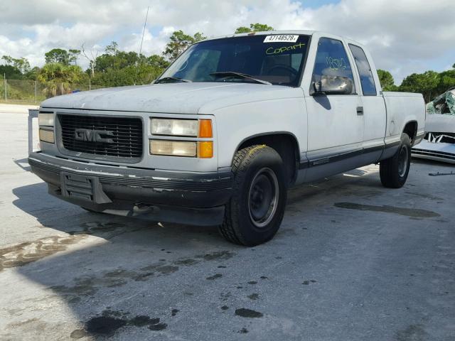 2GTFC29KXS1550265 - 1995 GMC SIERRA C25 GRAY photo 2