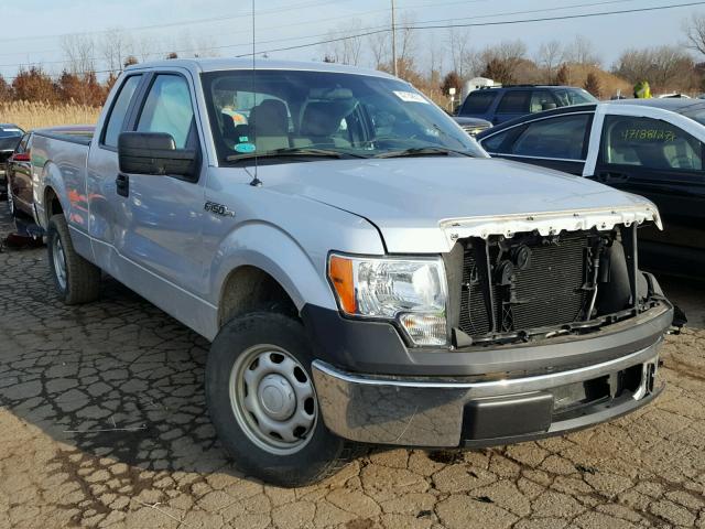 1FTEX1CM1CFA39090 - 2012 FORD F150 SUPER SILVER photo 1