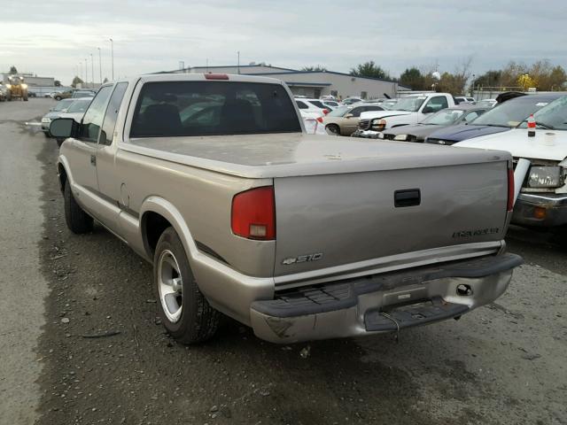 1GCCS19H038122272 - 2003 CHEVROLET S TRUCK S1 GRAY photo 3