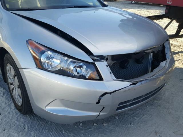 1HGCP26388A151732 - 2008 HONDA ACCORD LX SILVER photo 9