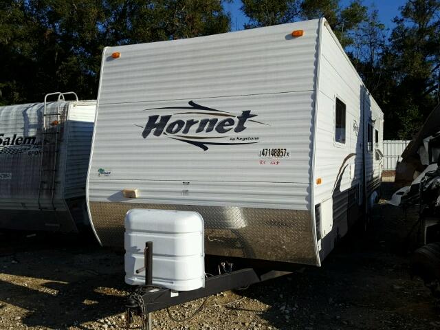 4YDT32B2777201374 - 2007 KEYSTONE HORNET WHITE photo 2