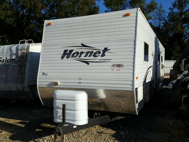 4YDT32B2777201374 - 2007 KEYSTONE HORNET WHITE photo 2