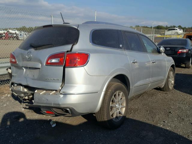 5GAKRAKD8GJ220769 - 2016 BUICK ENCLAVE SILVER photo 4