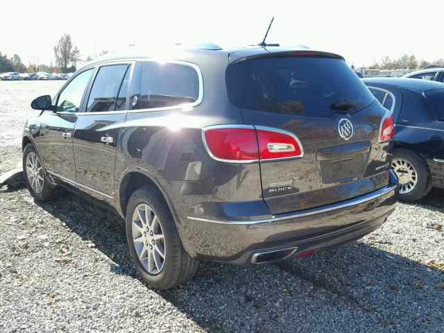 5GAKVBKDXFJ263333 - 2015 BUICK ENCLAVE ყავისფერი ფოტო 3