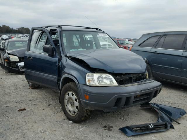 JHLRD1845VC020052 - 1997 HONDA CR-V LX BLUE photo 1