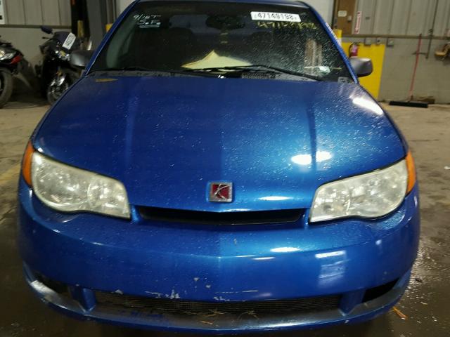 1G8AM12FX4Z179644 - 2004 SATURN ION LEVEL BLUE photo 9