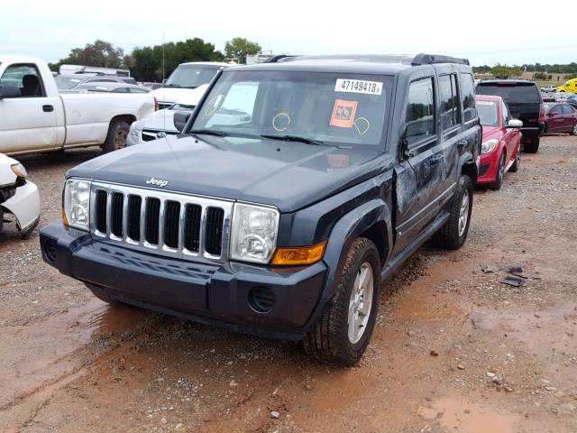1J8HG48K77C620924 - 2007 JEEP COMMANDER 灰色 照片 2