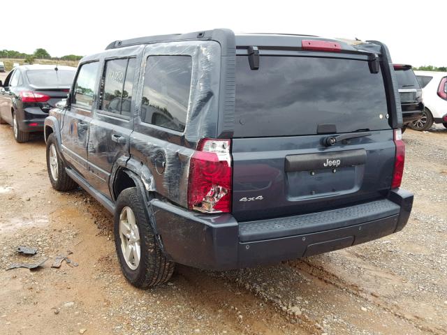 1J8HG48K77C620924 - 2007 JEEP COMMANDER 灰色 照片 3