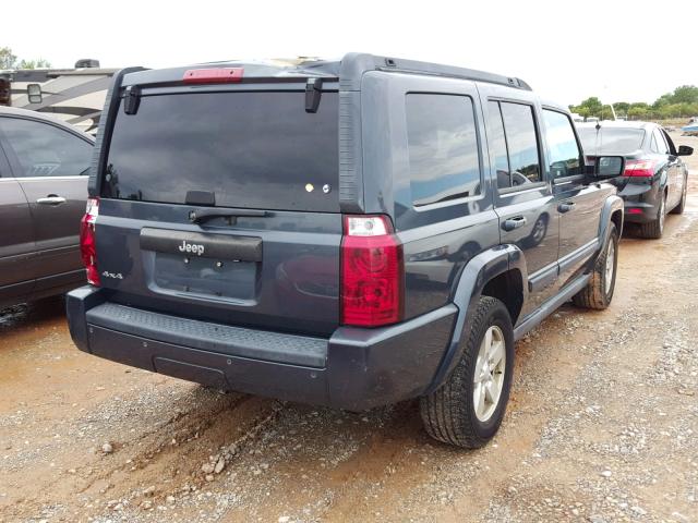 1J8HG48K77C620924 - 2007 JEEP COMMANDER 灰色 照片 4