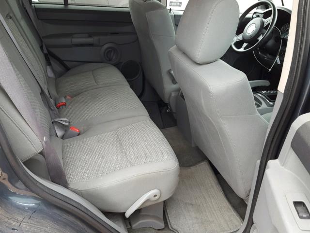 1J8HG48K77C620924 - 2007 JEEP COMMANDER 灰色 照片 6