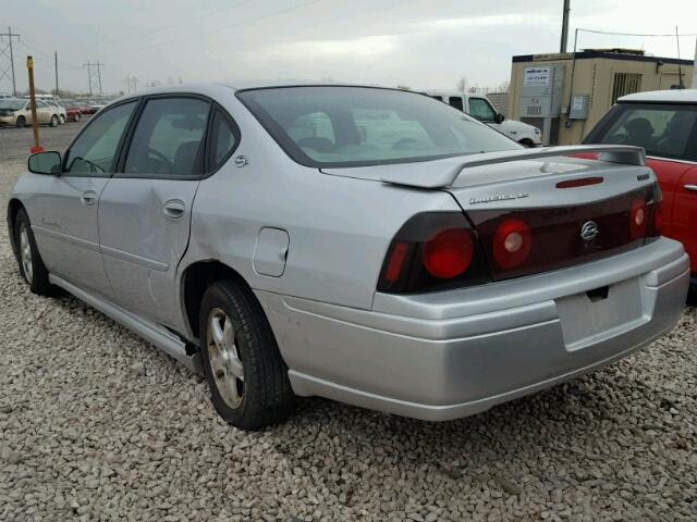 2G1WH52K449433226 - 2004 CHEVROLET IMPALA LS SILVER photo 3