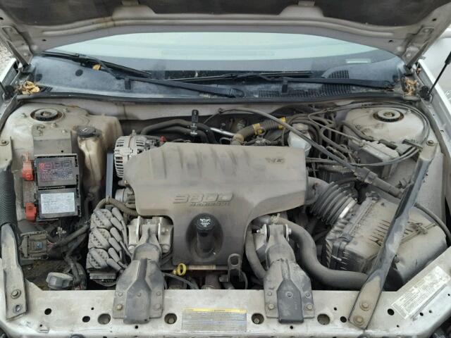 2G1WH52K449433226 - 2004 CHEVROLET IMPALA LS SILVER photo 7