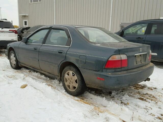 1HGCE6671VA801481 - 1997 HONDA ACCORD EX BLUE photo 3